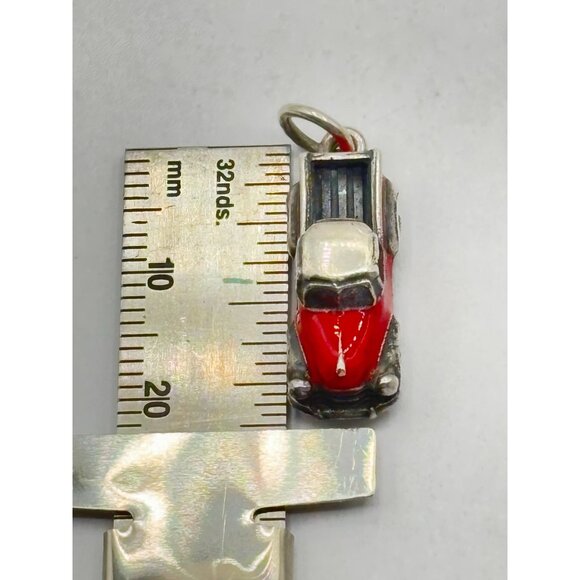 James Avery Sterling Silver 925 Vintage Red Truck Charm Collectible - Picture 6 of 7